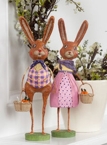 "Phoebe Hare" & "Pierre Hare" by Lori Mitchell