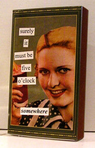 Boxed Matches "5 o'clock" Anne Taintor