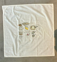 Cotton Tea Towel - Original Watercolor