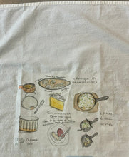 Cotton Tea Towel - Original Watercolor