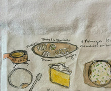 Cotton Tea Towel - Original Watercolor