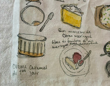 Cotton Tea Towel - Original Watercolor