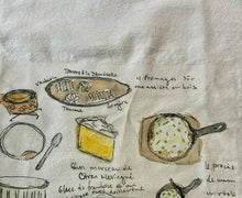 Cotton Tea Towel - Original Watercolor