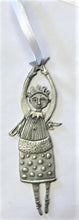 "Mabely" Pewter Ornament by Leandra Drumm