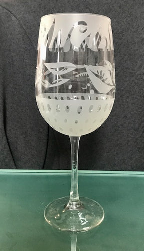 Leandra Drumm, Single Wine Glass 