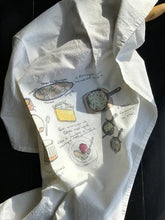 Cotton Tea Towel - Original Watercolor