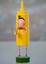 "Matty Mustard" and "Fancy Ketchup" by Lori Mitchell
