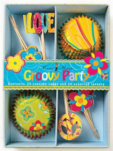 Groovy Party Cupcake Kit!