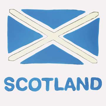 Small bag Scottish Flag GelGems!