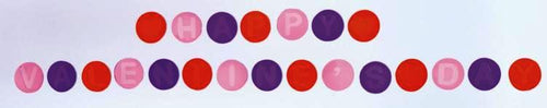Long bag Happy Valentines Day GelGems!