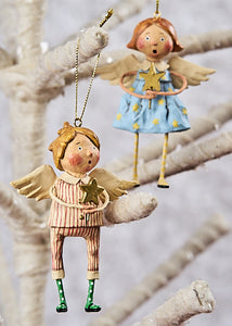 "Babes in Toyland Ornaments", set of 2 by Lori Mitchell