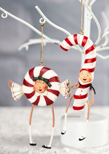 Lori Mitchell, "Patsy & Peppie Mint Ornaments"