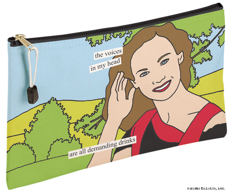 Anne Taintor Canvas Pouch 