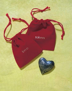 Love Token in a velvet bag