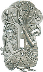 In the Garden switchplate cover (#93)