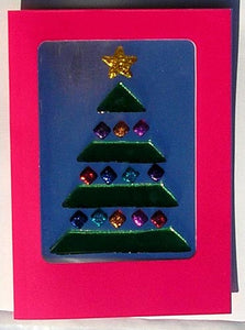 6 GelGems Holiday Cards (TREE)