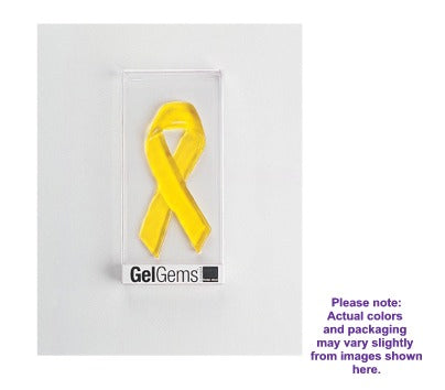 small box of Yellow Ribbon GelGems
