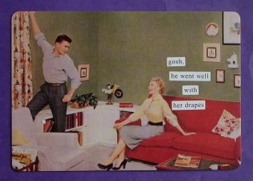 Anne Taintor Postcard with Magnet 