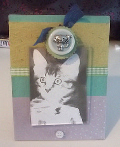 Cute Clip Frame-kitty charm