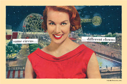 Magnetic Postcard "circus"