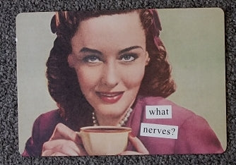 Anne Taintor Postcard with Magnet 