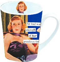 Anne Taintor Mug, Wasted