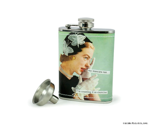 Anne Taintor Flask 