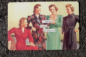 Anne Taintor Postcard with Magnet 