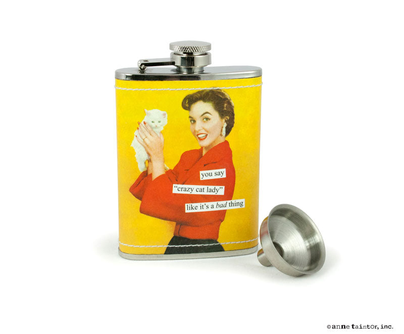 Anne Taintor Flask 