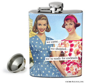 Anne Taintor Flask "cocktails"