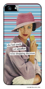 Anne Taintor Snap-On Case for iPhone 4/4S ~ Shopping