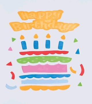 Large bag of birthday cake GelGems!