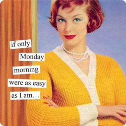 Anne Taintor Cocktail Napkins (Monday morning)