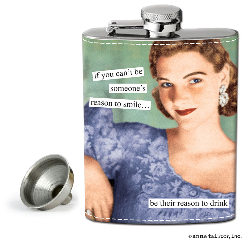 Anne Taintor Flask 