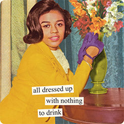 Anne Taintor magnet: all dressed up