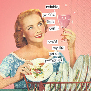 Anne Taintor napkins "twinkle"