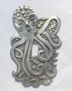 "Octopus' Garden" Switchplate, Leandra Drumm (#167)