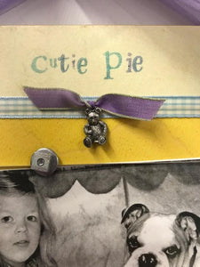 a.i. paper design photo frame "Cutie Pie"