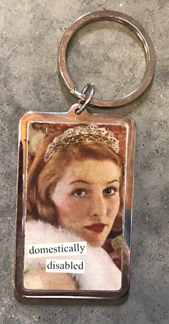 Anne Taintor Key Ring, disabled