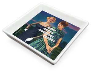 Anne Taintor Caddy Tray "moderation who?"