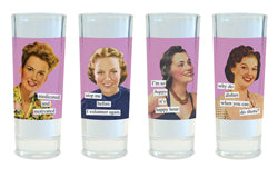 Anne Taintor Shot Glasses (medicated)