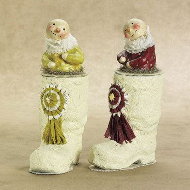 Snowman in Boot Container by Nicol Sayre
