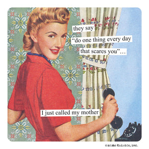 Anne Taintor Cocktail Napkins "I think I'll call my mother"