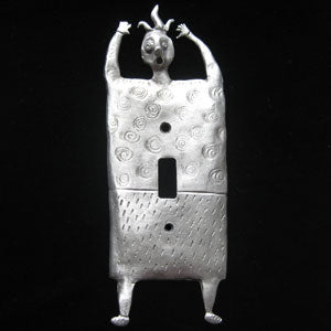"Jolly Person" Switchplate by Leandra Drumm