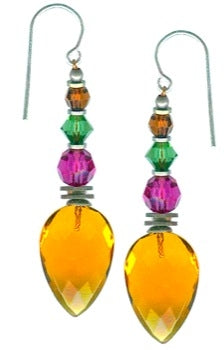 Owen Glass Earrings, #457