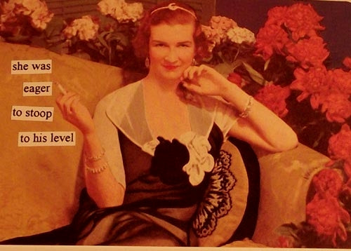 Anne Taintor Postcard with Magnet 