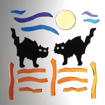 Large bag of Cats on a Fence GelGems