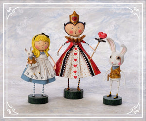 "Alice, the Queen of Hearts and the White Rabbit!" by Lori Mitchell
