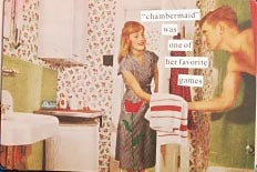 Anne Taintor Postcard with Magnet 