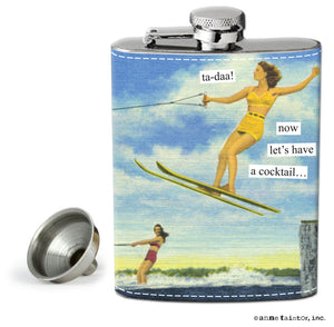 Anne Taintor Flask "ta-daa!"